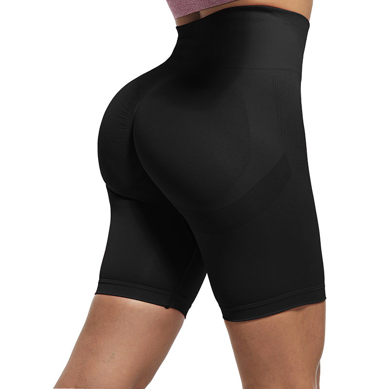 Plus Size Gradient Yoga Pants Hip Slimming Leggings Running Fitness Sports Shorts