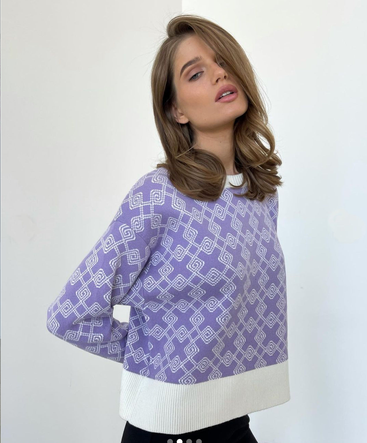 Long Sleeve Elegant Charming Versatile Cool Popular Sweater